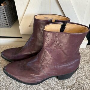 Long Haul Leather Ankle Boots